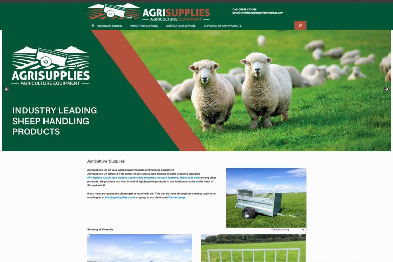 Online brochure website